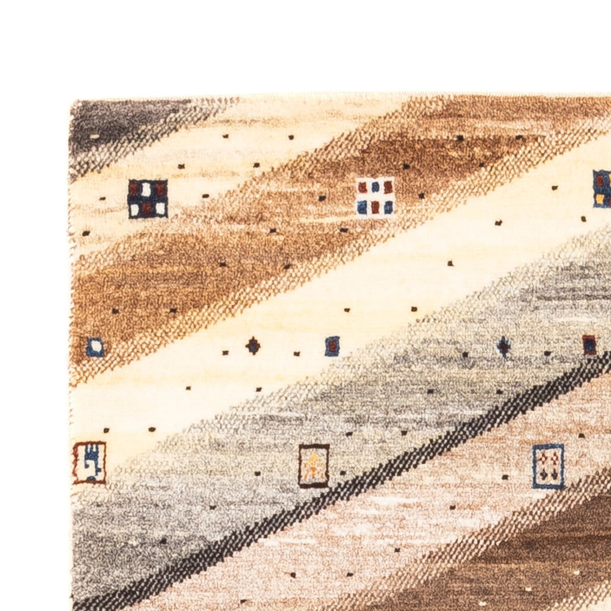 Gabbeh Teppich - Loribaft Perser - Royal - 120 x 80 cm - mehrfarbig