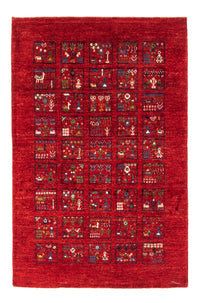 Gabbeh Teppich - Loribaft Perser - Royal - 124 x 82 cm - mehrfarbig