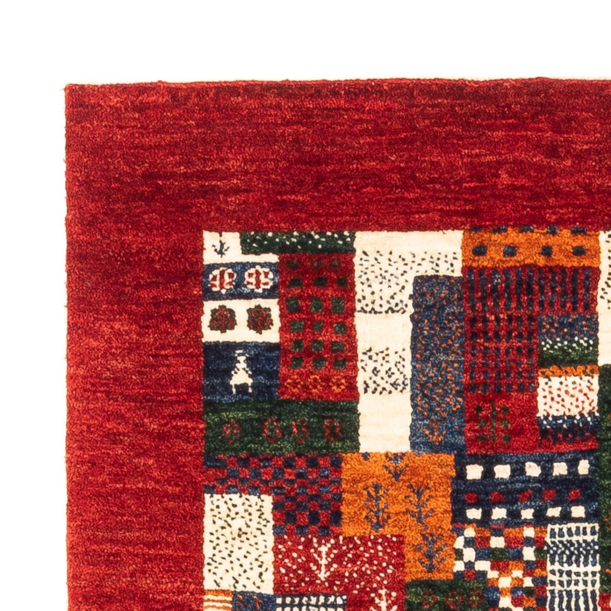 Gabbeh Teppich - Loribaft Perser - Royal - 120 x 80 cm - mehrfarbig