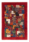 Loribaft Teppich Perser 84x122cm - Orientteppich - Rechteckig / Mehrfarbig / 84 x 122 cm Rechteckig