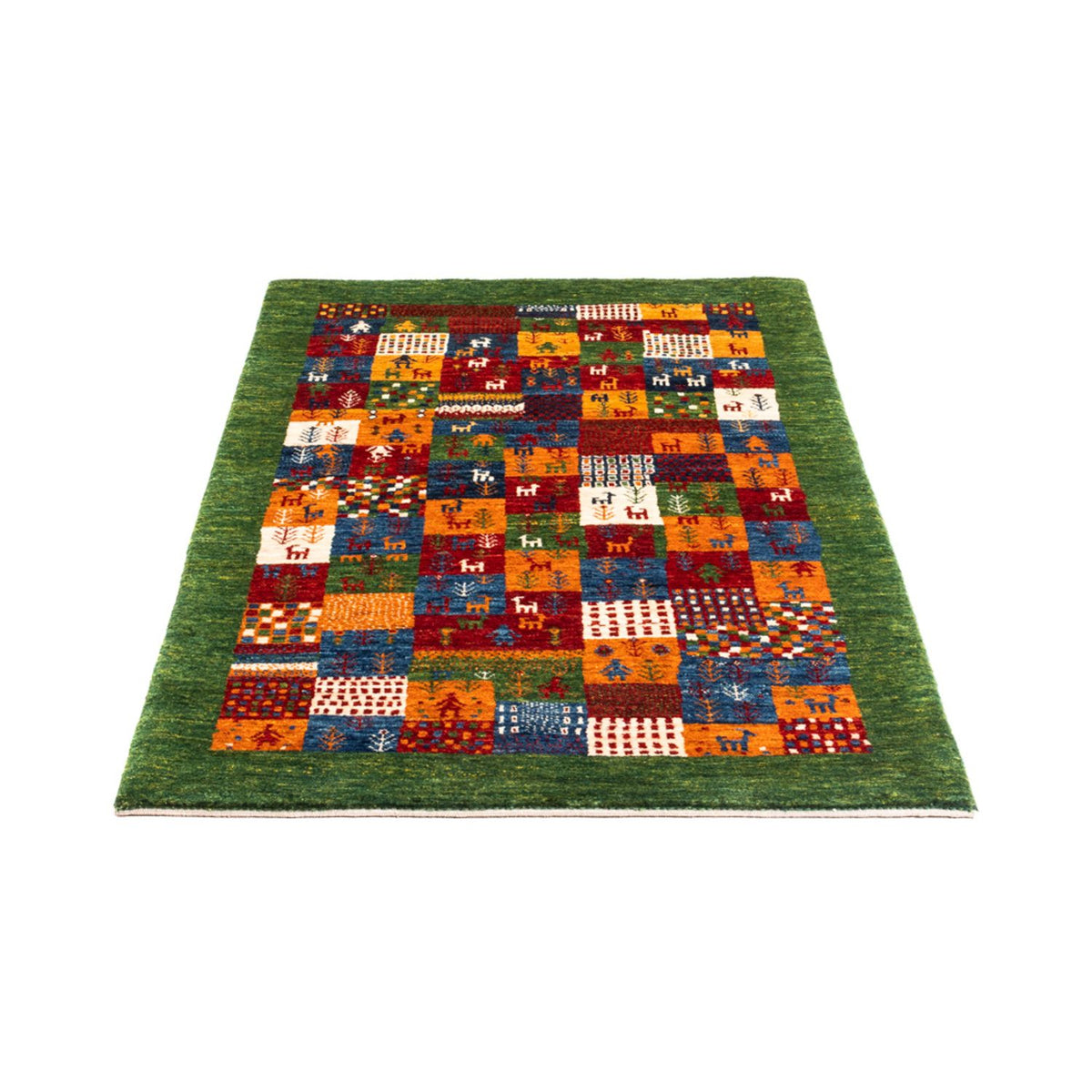 Gabbeh Teppich - Loribaft Perser - Royal - 133 x 85 cm - mehrfarbig