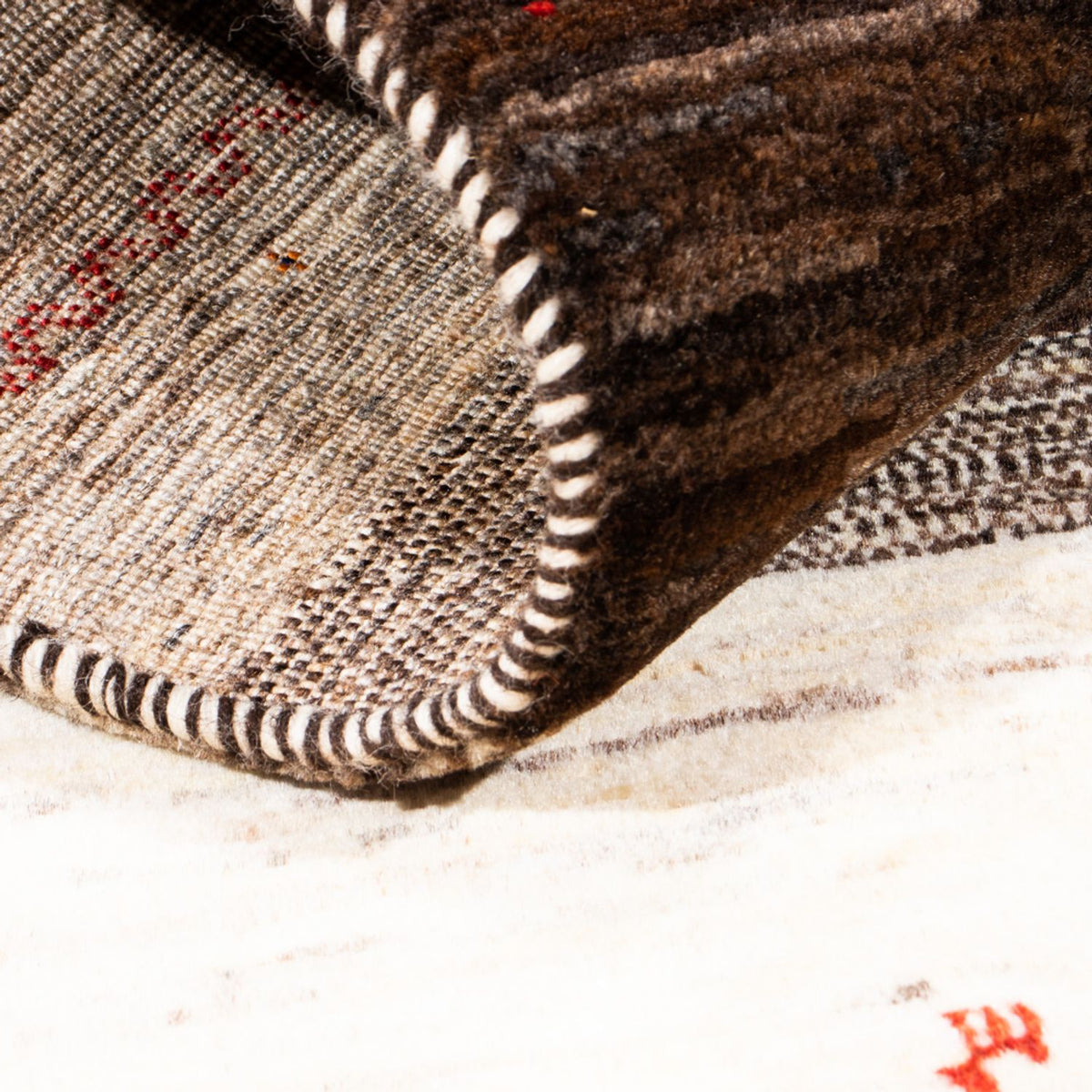 Gabbeh Teppich - Loribaft Perser - Royal - 134 x 84 cm - mehrfarbig