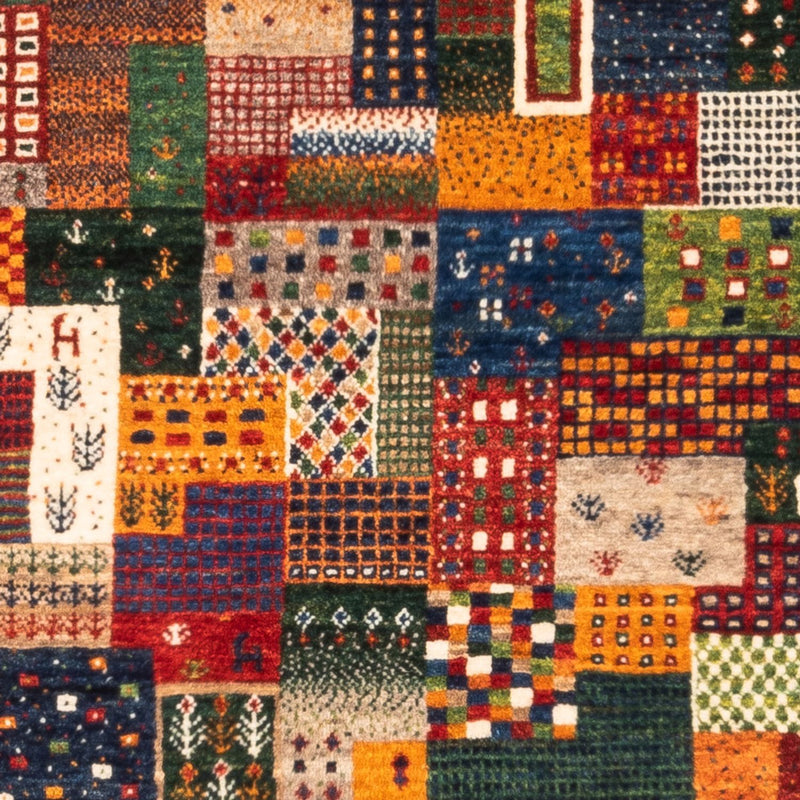 Gabbeh Teppich - Loribaft Perser - Royal - 130 x 86 cm - mehrfarbig