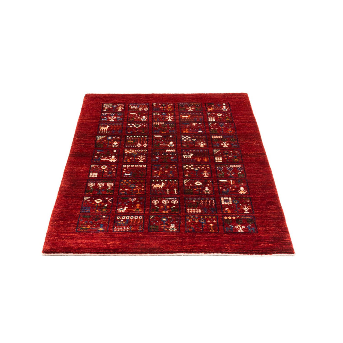 Gabbeh Teppich - Loribaft Perser - Royal - 133 x 83 cm - mehrfarbig