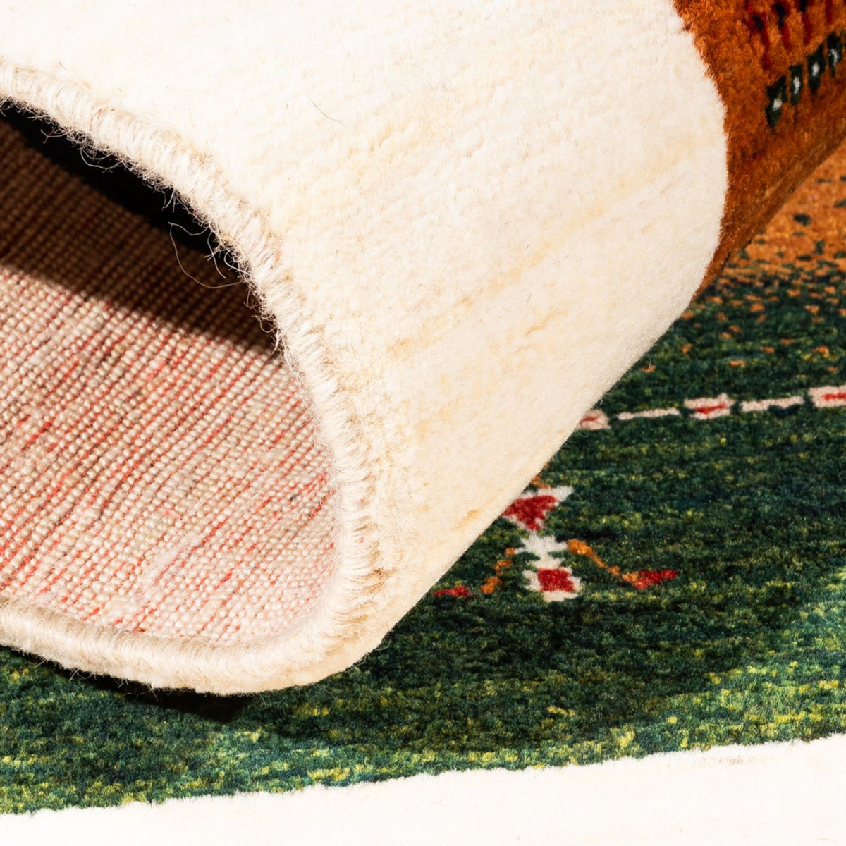 Gabbeh Teppich - Loribaft Perser - Royal - 129 x 88 cm - mehrfarbig