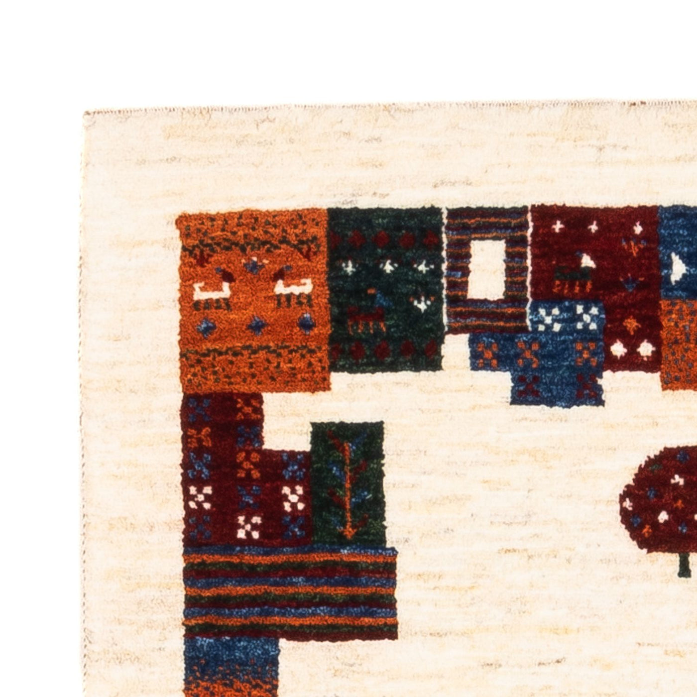 Loribaft Teppich Perser 128x80cm - Orientteppich