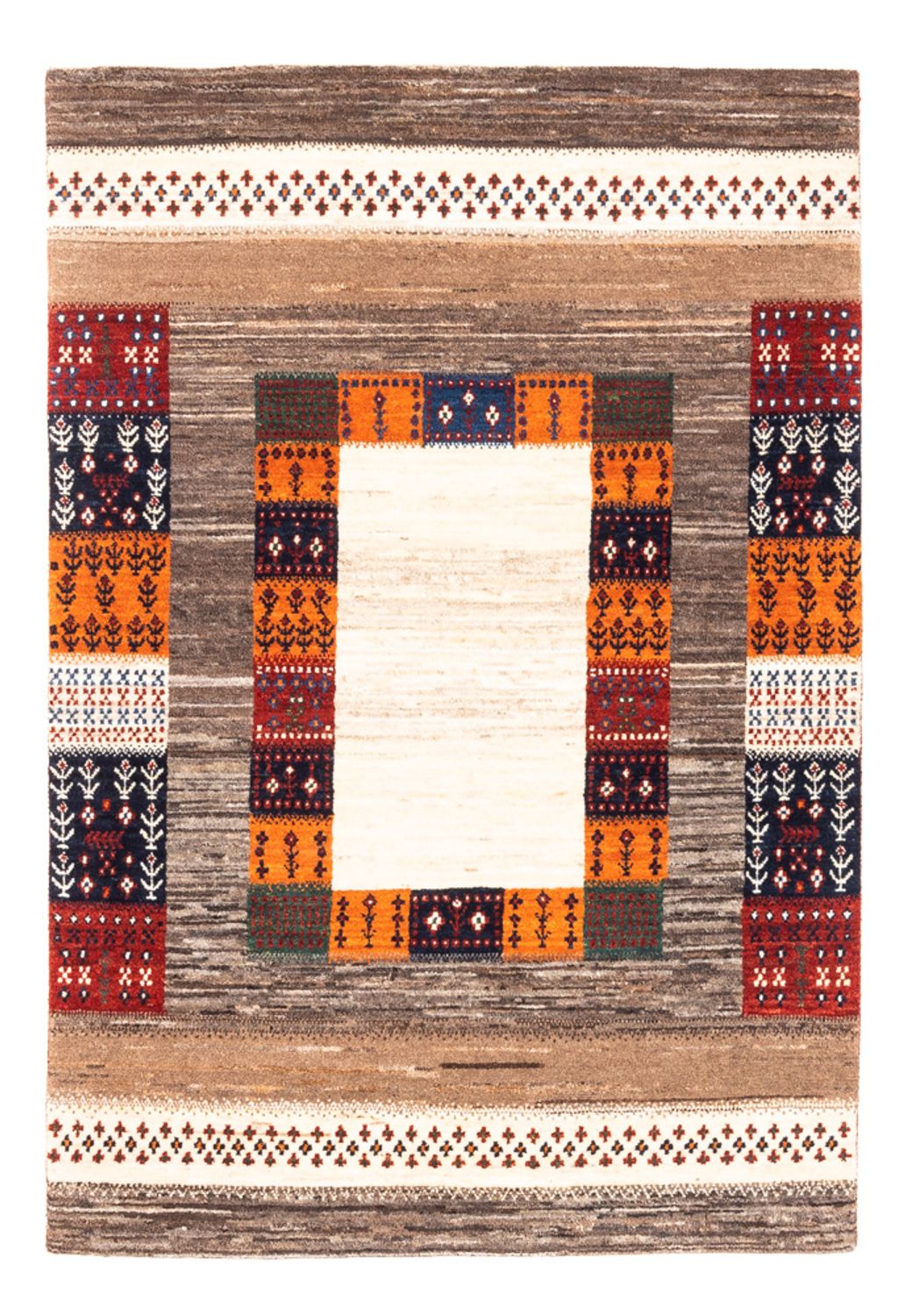 Gabbeh Teppich - Loribaft Perser - Royal - 147 x 103 cm - mehrfarbig