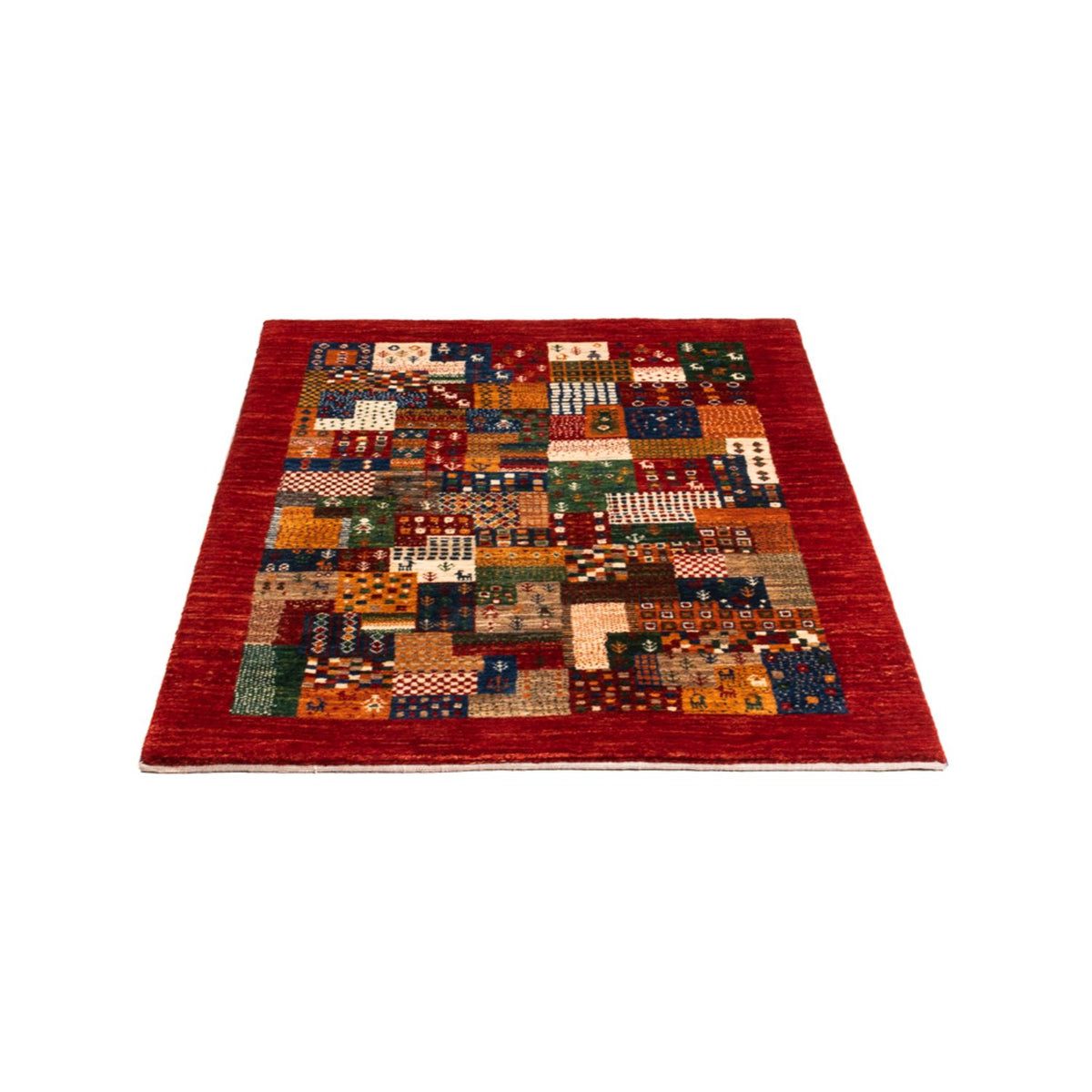 Gabbeh Teppich - Loribaft Perser - Royal - 134 x 90 cm - mehrfarbig