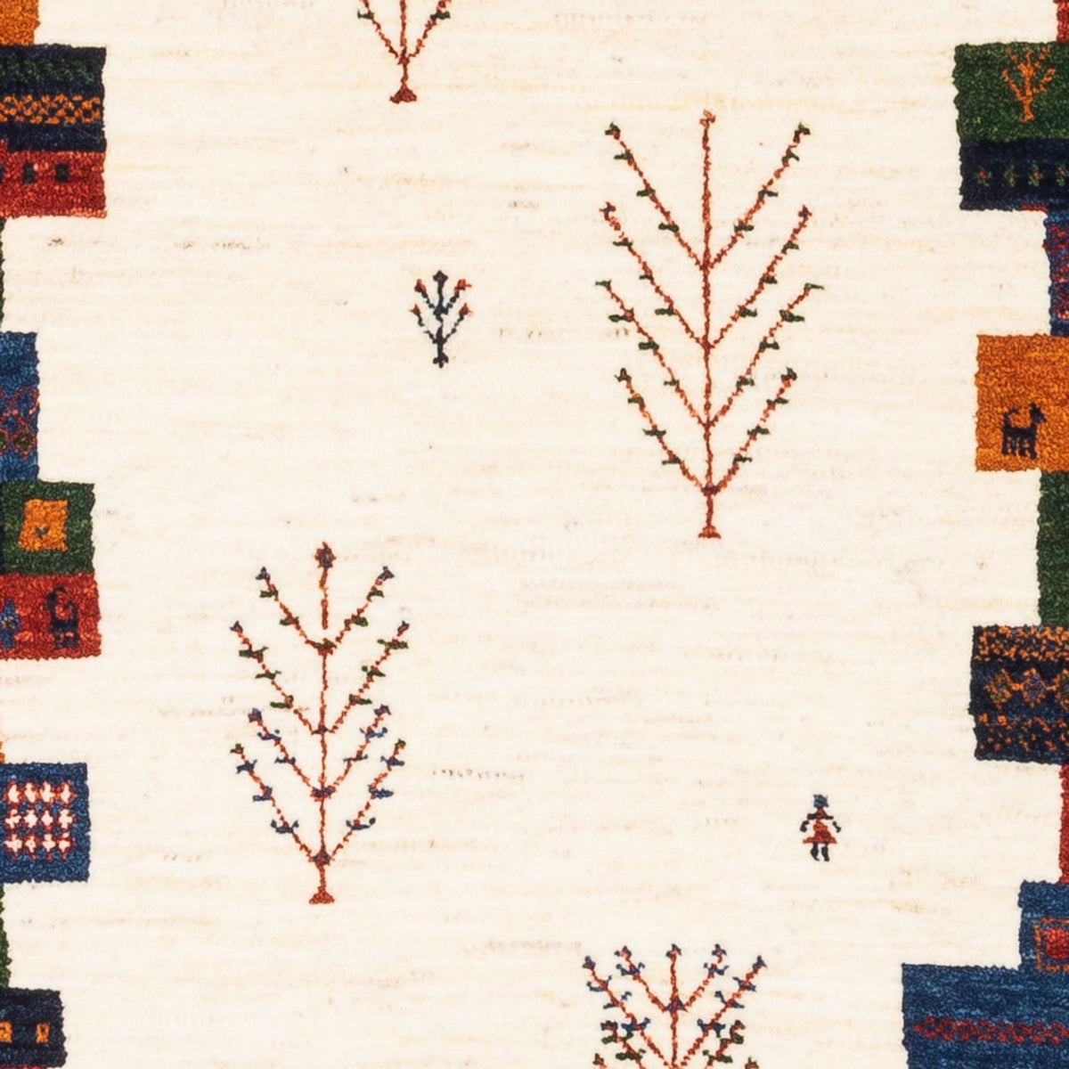 Gabbeh Teppich - Loribaft Perser - Royal - 120 x 84 cm - mehrfarbig