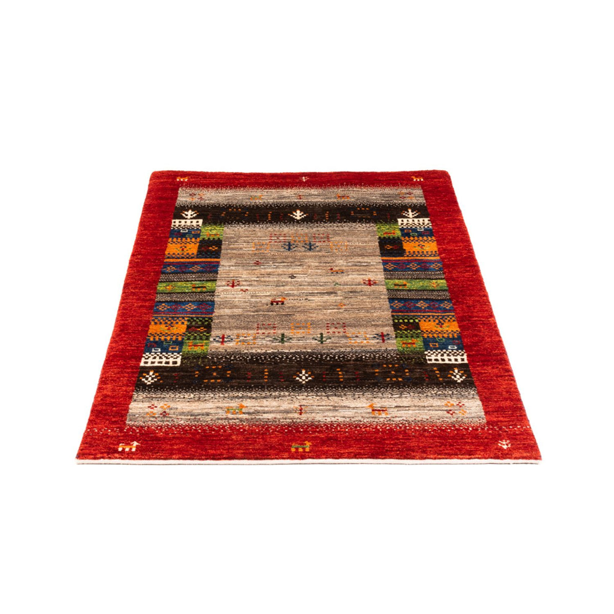 Gabbeh Teppich - Loribaft Perser - Royal - 128 x 80 cm - mehrfarbig