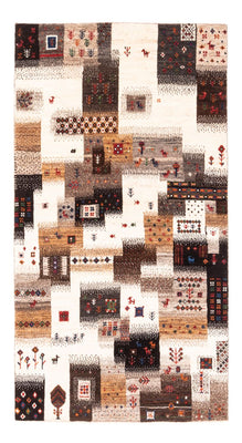 Gabbeh Teppich - Loribaft Perser - Royal - 147 x 85 cm - grau