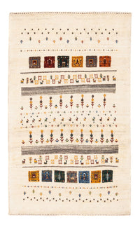 Gabbeh Teppich - Loribaft Perser - Royal - 122 x 78 cm - creme