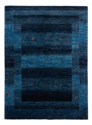 Gabbeh Teppich - Loribaft Perser - 202 x 154 cm - blau