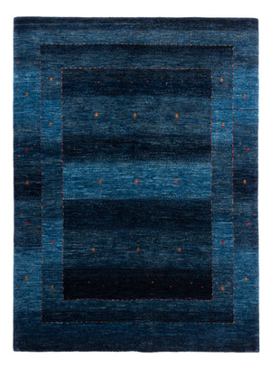 Gabbeh Teppich - Loribaft Perser - 202 x 154 cm - blau