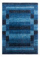 Gabbeh Teppich - Loribaft Perser - 215 x 152 cm - blau