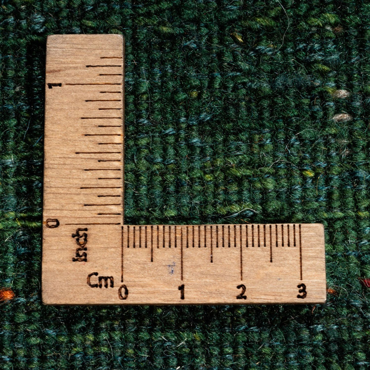 Gabbeh Teppich - Loribaft Perser - 197 x 135 cm - grün