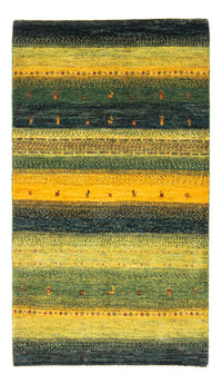 Gabbeh Teppich - Loribaft Perser - Royal - 133 x 82 cm - grün