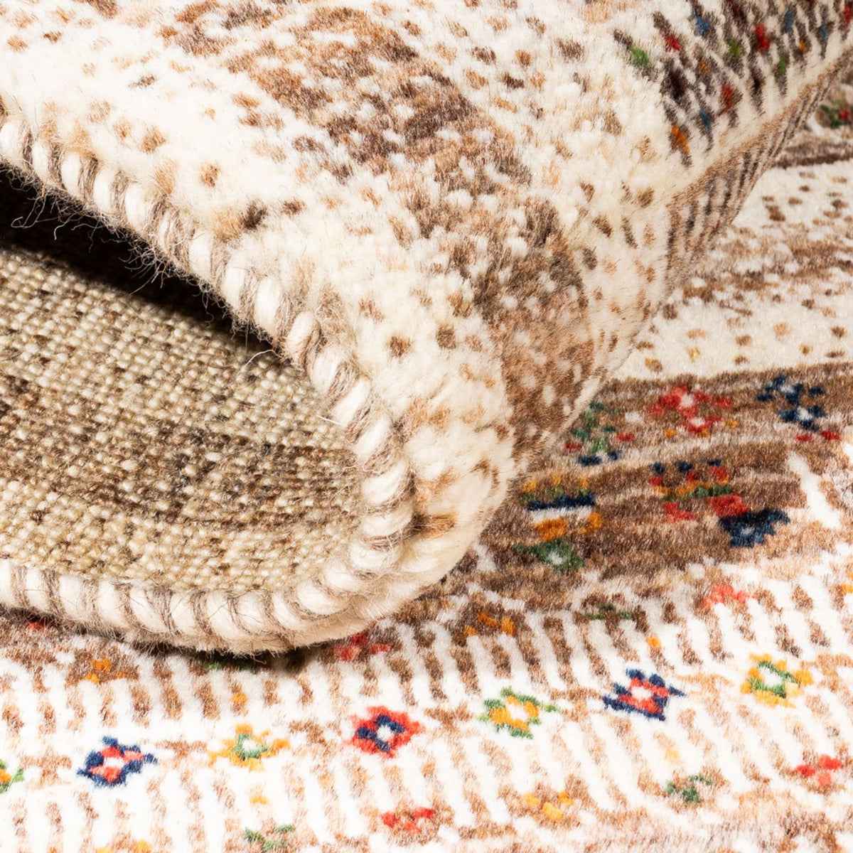 Gabbeh Teppich - Loribaft Perser - Royal - 136 x 84 cm - mehrfarbig