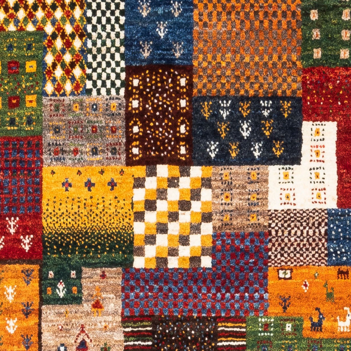 Gabbeh Teppich - Loribaft Perser - Royal - 138 x 84 cm - mehrfarbig