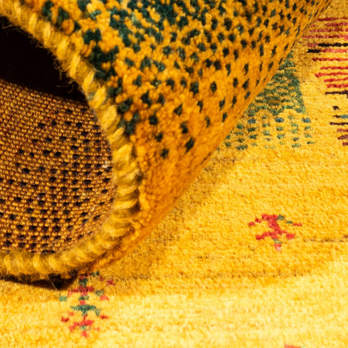 Gabbeh Teppich - Loribaft Perser - Royal - 130 x 79 cm - mehrfarbig