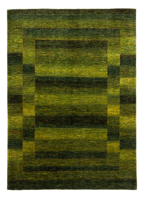 Gabbeh Teppich - Loribaft Perser - 213 x 153 cm - grün