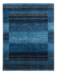 Gabbeh Teppich - Loribaft Perser - 209 x 160 cm - blau