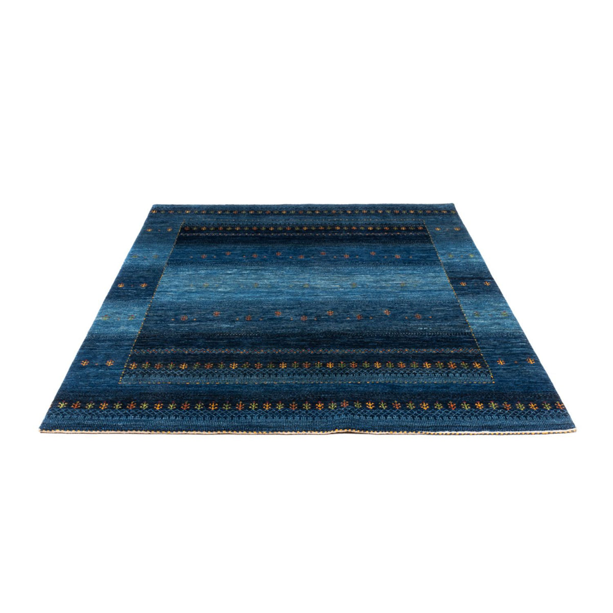 Gabbeh Teppich - Loribaft Perser - 209 x 160 cm - blau
