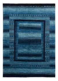 Gabbeh Teppich - Loribaft Perser - Royal - 210 x 150 cm - blau