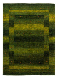 Gabbeh Teppich - Loribaft Perser - 207 x 154 cm - grün