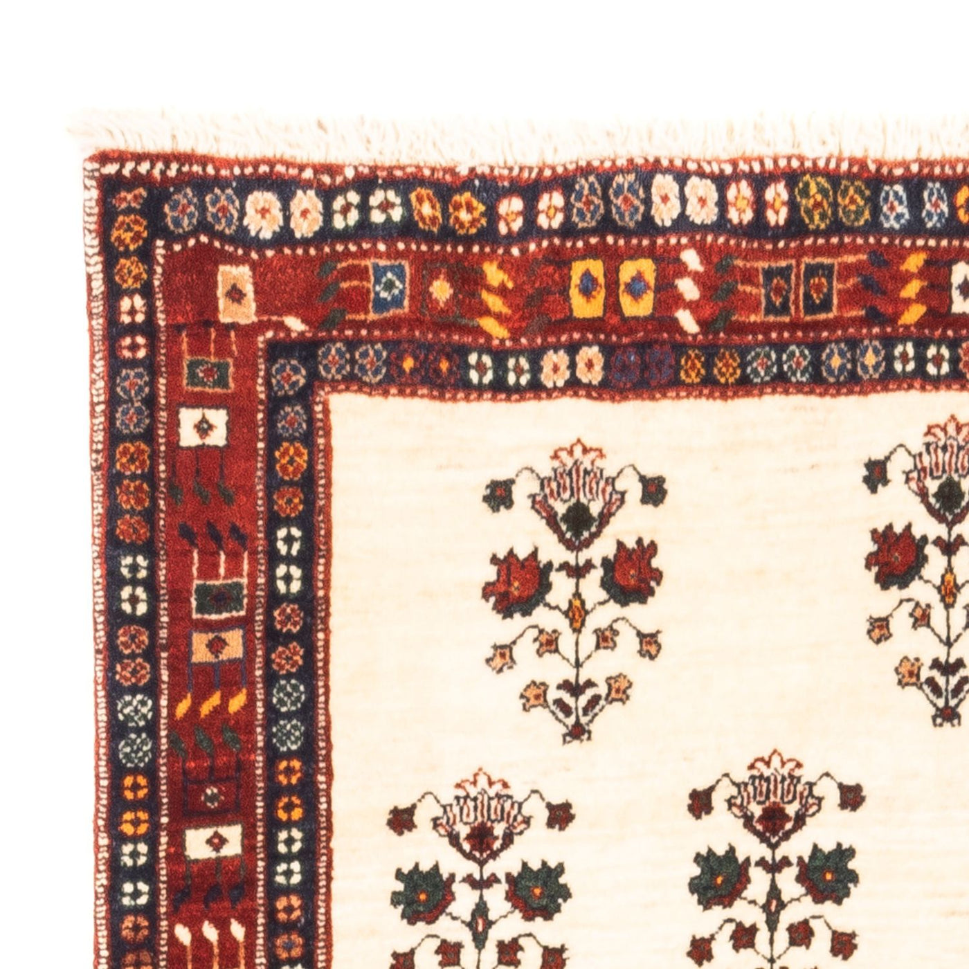 Gabbeh Persisch Teppich 147x102cm - Perserteppich Wollteppich