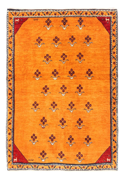 Gabbeh Persisch Teppich 128x170cm - Perserteppich Wollteppich