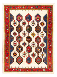 Gabbeh Teppich - Perser - 205 x 153 cm - mehrfarbig