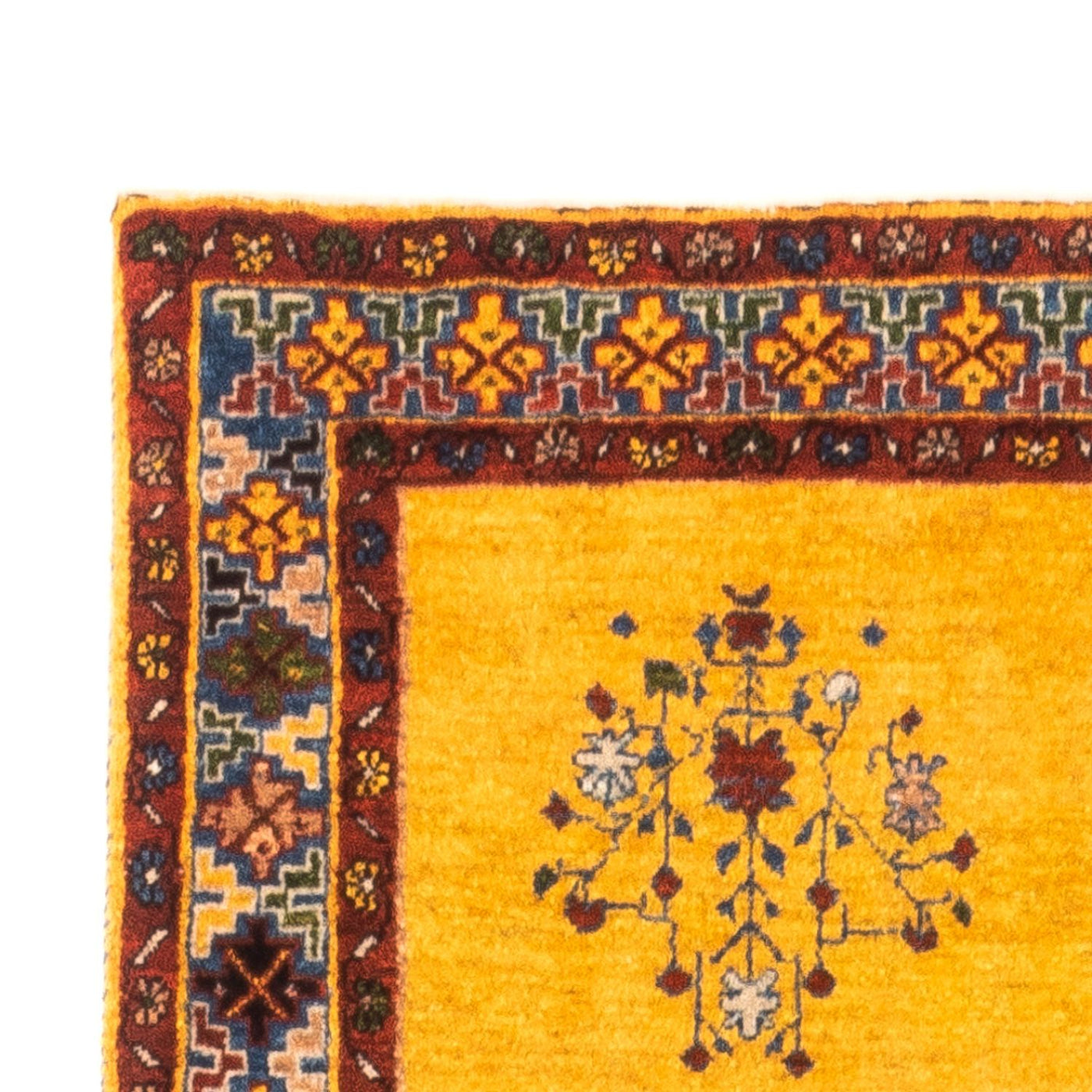 Gabbeh Teppich - Perser - 158 x 90 cm - gold