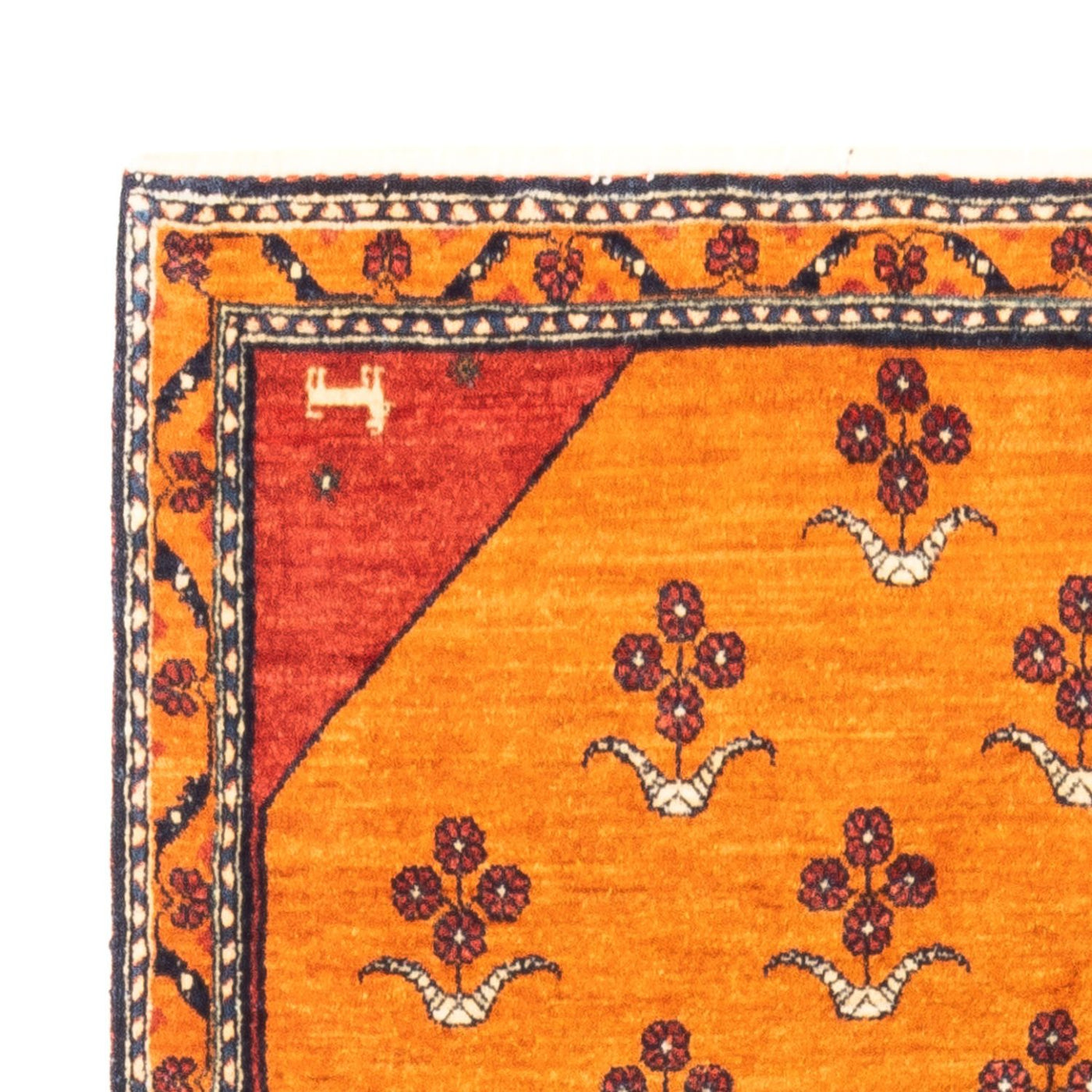 Gabbeh Persisch Teppich 150x102cm - Perserteppich Wollteppich