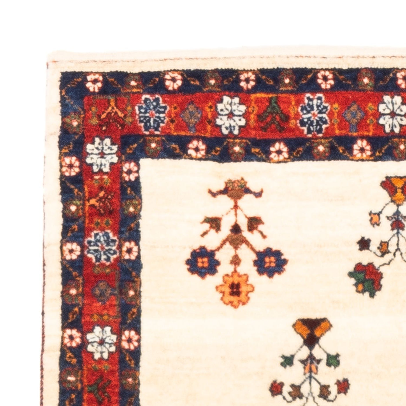 Gabbeh Persisch Teppich 125x80cm - Perserteppich Wollteppich