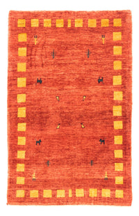 Gabbeh Teppich - Perser - 150 x 103 cm - terrakotta