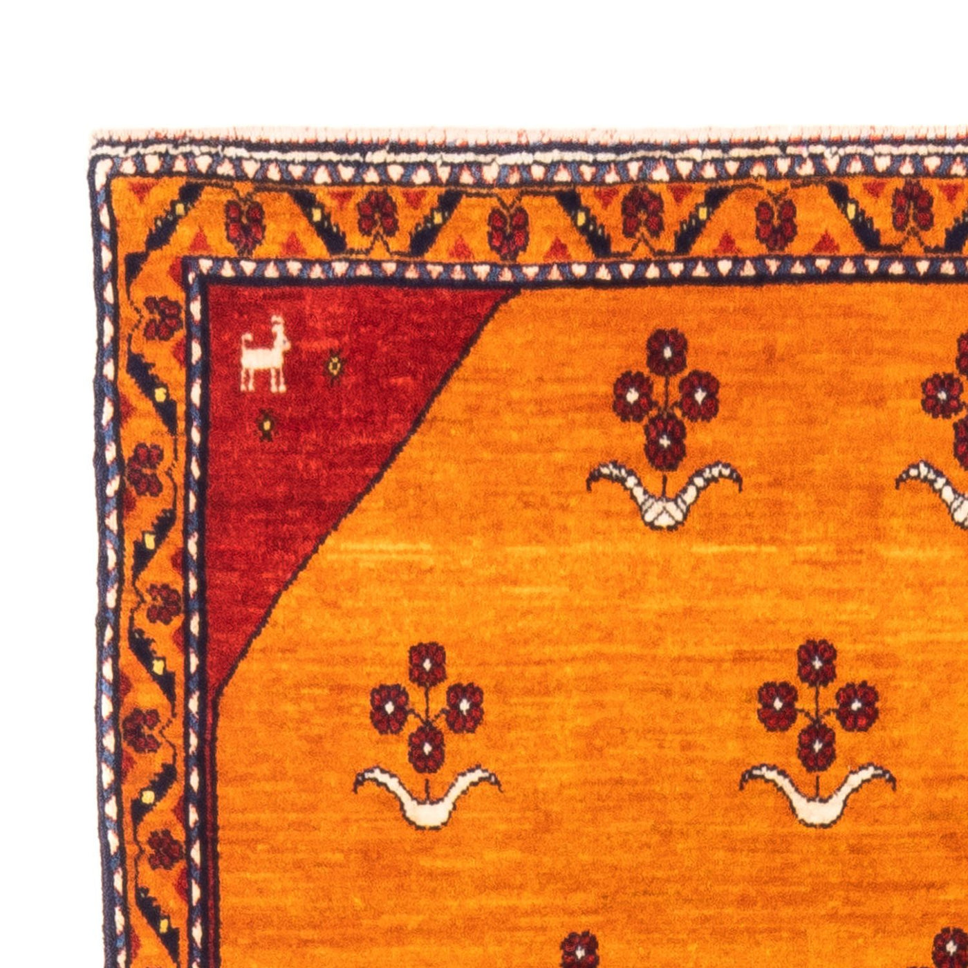 Gabbeh Persisch Teppich 155x104cm - Perserteppich Wollteppich