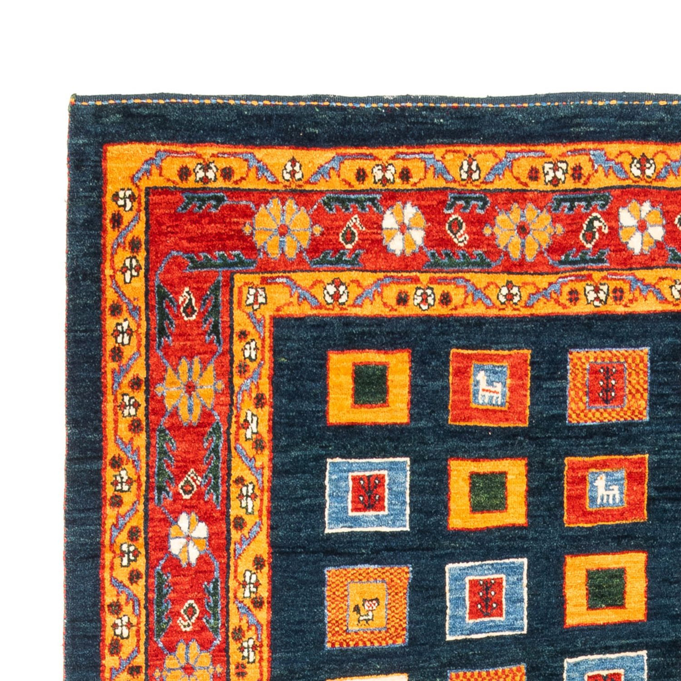 Gabbeh Persisch Teppich 238x168cm - Perserteppich Wollteppich