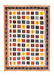 Gabbeh Persisch Teppich 207x157cm - Perserteppich Wollteppich