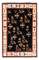 Gabbeh Persisch Teppich 180x122cm - Perserteppich Wollteppich