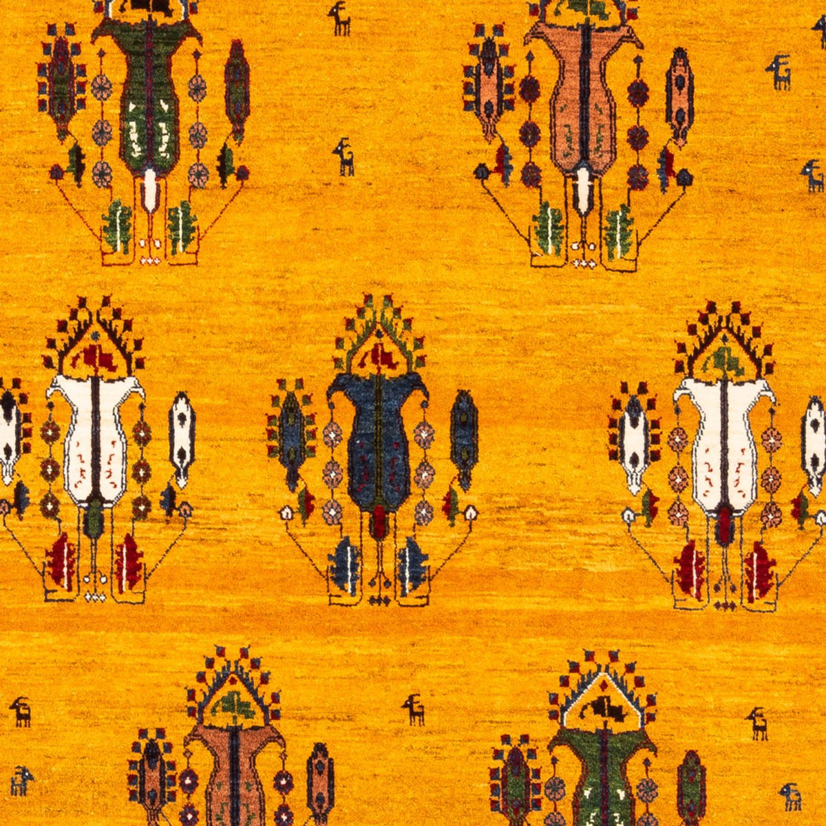 Gabbeh Teppich - Perser - 230 x 150 cm - gold