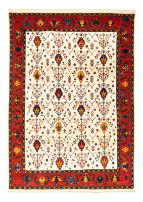 Gabbeh Teppich - Perser - 212 x 155 cm - creme