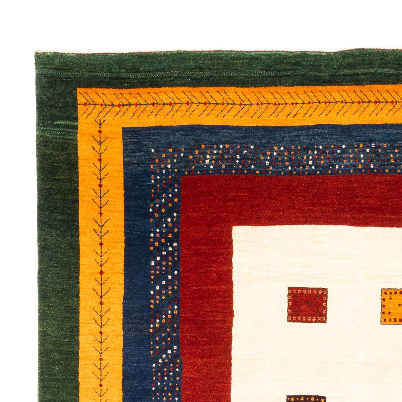 Gabbeh Persisch Teppich 243x174cm - Perserteppich Wollteppich