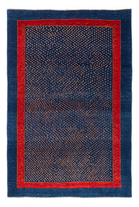Gabbeh Teppich - Perser - 172 x 118 cm - dunkelblau