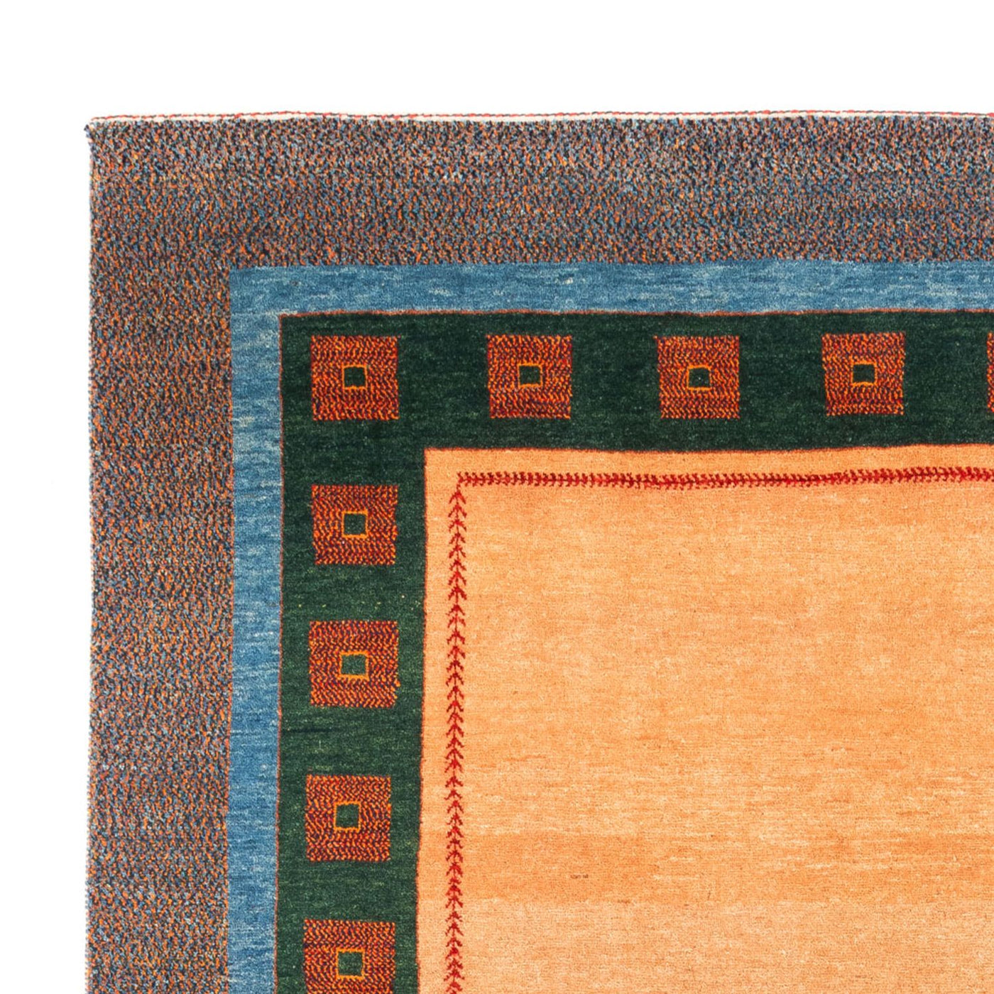 Gabbeh Persisch Teppich 233x180cm - Perserteppich Wollteppich