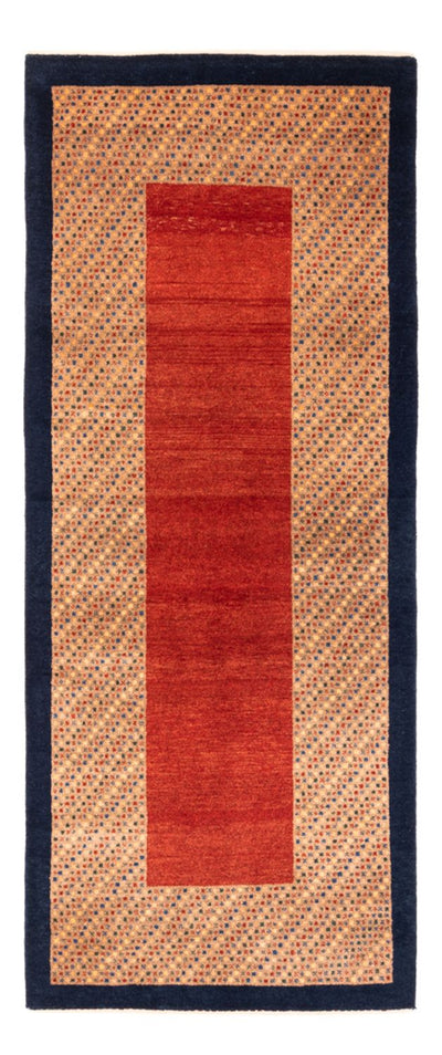 Gabbeh Persisch Teppich 80x197cm - Perserteppich Wollteppich