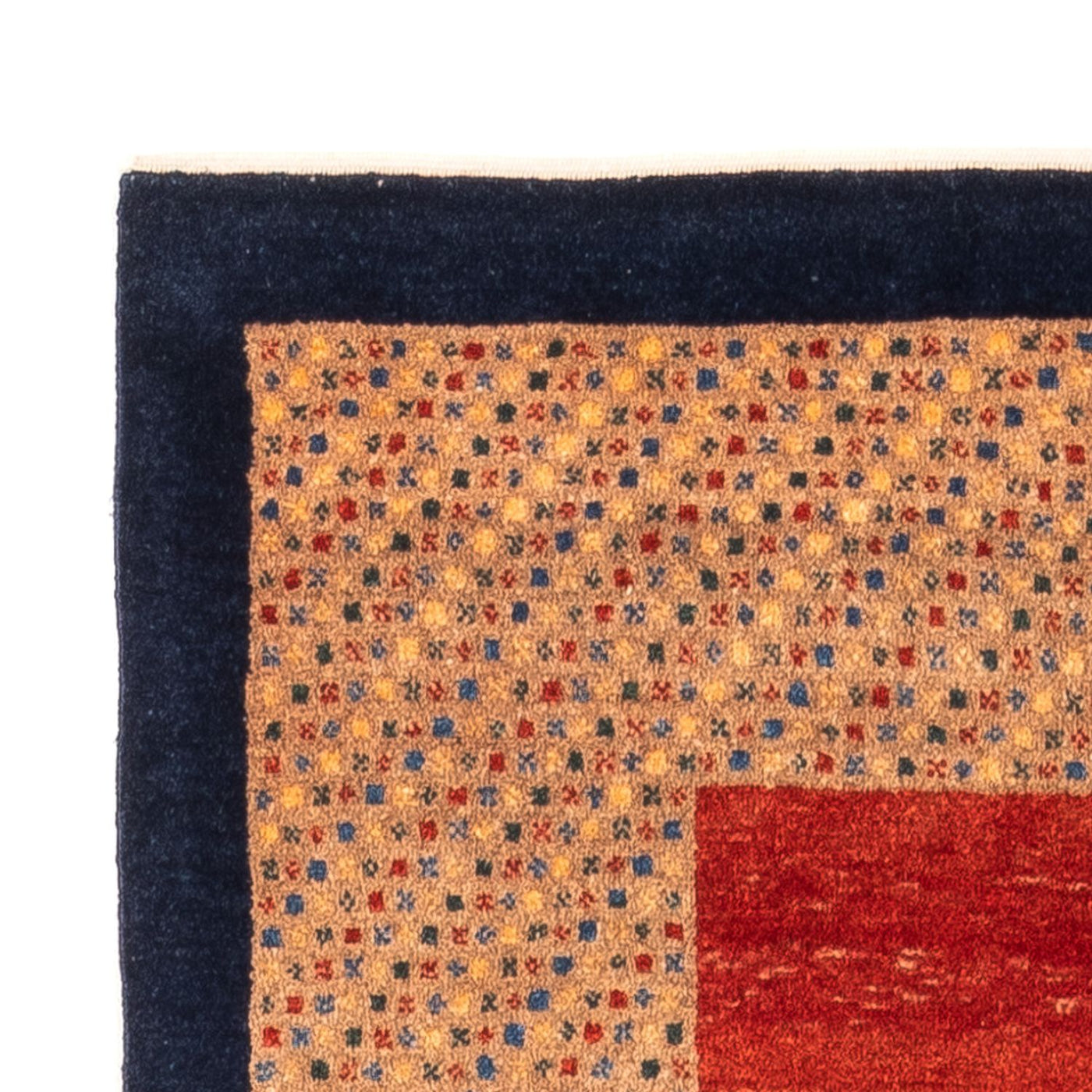 Gabbeh Persisch Teppich 197x80cm - Perserteppich Wollteppich