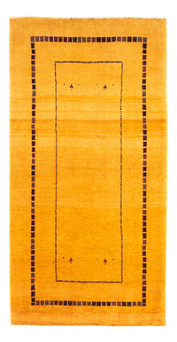Gabbeh Teppich - Perser - 155 x 83 cm - gelb