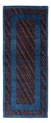 Läufer Gabbeh - Perser - 196 x 82 cm - blau