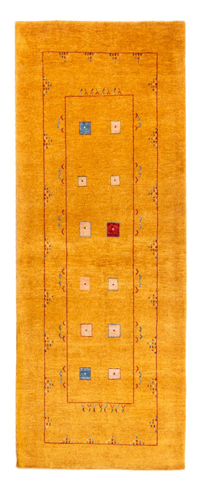 Gabbeh Persisch Teppich 84x204cm - Perserteppich Wollteppich